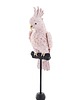 figurki i rzeźby Dekoracja - papuga 27x7x7 cm PAPPAGALLO-2 różowa small
