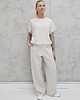 komplety damskie Chiara oversizowy komplet bezrękawnik i spodnie wide leg Cloud