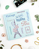 tapety i naklejki ścienne Szablon malarski scrapbooking // POCZTÓWKA Z PARYŻA