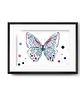 grafiki i ilustracje Motyl deco, 21x30 cm, A4
