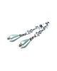 kolczyki srebrne Kolczyki srebrne Mint pearls
