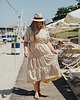 ubrania i akcesoria do karmienia Sukienka ciążowa do karmienia dyskretna RITA SIMPLY BOHO