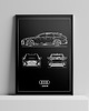 plakaty Plakat Legendy Motoryzacji - Audi RS6