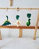 pokój dziecka - różne Baby gym stojak edukacyjny +3x zawieszki dinozaury