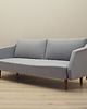 sofy i szezlongi Sofa szara, duński design, lata 60, produkcja: Dania