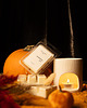 świeczniki i świece Wosk Sojowy zapachowy do kominka Pumpkin Pie
