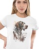 t-shirt damskie Koszulka Wyżeł niemiecki pies rasy psów prezent