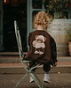 bluzy dla dziewczynki Bluza rozpinana bomberka Cynamonka Teddy