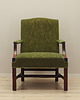 fotele Fotel mahoniowy, duński design, lata 70, produkcja: Dania