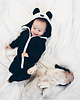 kombinezony dla niemowlaka Kombinezon na zamek Panda