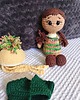 misie i maskotki Mini lalka, laleczka