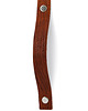 gałki do mebli Skórzany uchwyt meblowy COLORISO S TAN WOOD L