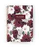 kalendarze i plannery Planer Dzienny Niedatowany A5 Rustic Burgundy