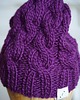 czapki damskie Czapka Big Snow  Purple