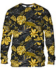 bluza bez kaptura damska Bluza Bez Kaptura Damska DR.CROW Liście