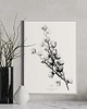 grafiki i ilustracje Kwiaty bawełny 50x70 cm