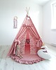 namioty i tipi dla dzieci Namiot Tipi + mata brudny róż 115 x 115 cm