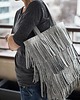 torby XXL Shopper w frędzle