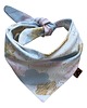 ubranka dla zwierząt Dwustronna bandana dla psa na wiązanie rozmiar S Chmurki