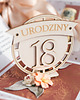 kartki scrapbooking 18 urodziny, exploding box, kartka 3d osiemnastka