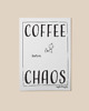 plakaty Plakat - Coffee before chaos