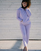 bluza z kapturem damska Chillz bluza z kapturem Basic Liliac