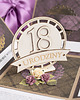 kartki scrapbooking 18 urodziny, exploding box, kartka 3d