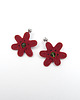 kolczyki soutache Kolczyki polski folklor - Kwiaty małe