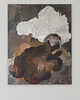 obrazy "Yin/yang" 24x30 cm, obraz na płótnie, pigmenty ziemne, akryl