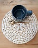 podkładki do kuchni Podkładka okrągła 26cm boho