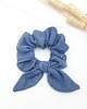 gumki do włosów Scrunchie/frotka bow Blue