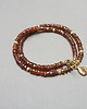 chokery Granaty /hessonit/ vol. 18  - choker - Szlachetna kolekcja