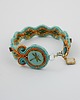 bransoletki soutache Blue dragonfly bracelet