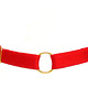 chokery Choker - Red - Złote elementy