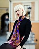 szale damskie Vintage paisley szalik