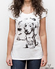 t-shirt damskie Koszulka damska z Labradorem "Gluten free"