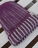 czapki damskie OMG_Cz_Merino_VioletGray