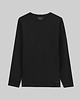 t-shirty męskie Longsleeve milazzo czarny