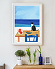plakaty Wakacyjny lunch - plakat 50x70 cm