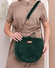 torby na ramię Torebka okrągła butelkowa zieleń