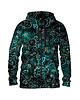 bluzy męskie Męska Bluza Expres Zamek DR.CROW Green Texture