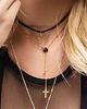 chokery Różaniec z kuleczkami Gold Chain