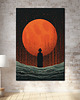 plakaty Pył księżycowy - Plakat - Druk - Kolaż, Abstrakcja, Surrealizm, Loft #1