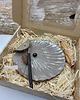 Podstawki pod kadzidełka Ceramiczna muszla pod kadzidło