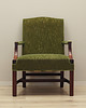 fotele Fotel mahoniowy, duński design, lata 70, produkcja: Dania