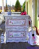 komody i szafki Romantyczna szafka na buty, shabby chic