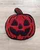 Ozdoby na ścianę Straszna dynia mini dywanik halloween