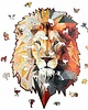 puzzle dla dzieci Puzzle drewniane Silny Lew 320 elementów XL
