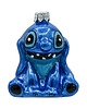 bombki Bombka choinkowa szklana ręcznie malowana: Stitch: ciemoniebieski