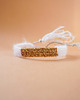 bransoletki na sznurku Bransoletka handmade z nici, biała